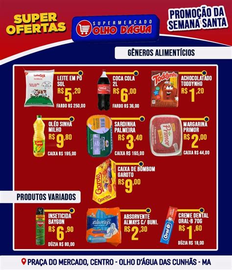 Blog Do Antonio Filho Mirante Promo O Semana Santa No Supermercado