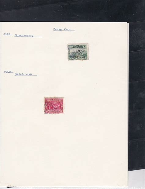 costa rica stamps page ref 18021 | Central & South America - Costa Rica