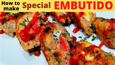 Embutido Special Pork Embutido Recipe Easy Filipino Meatloaf Pang Negosyo Youtube