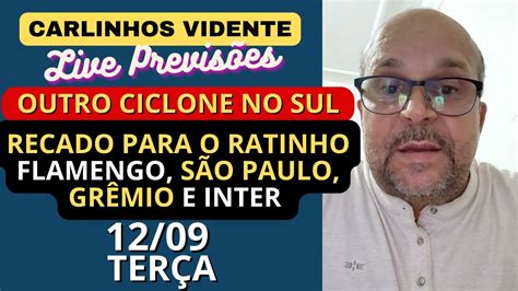 Carlinhos Vidente Manda Recado Para O Ratinho Flamengo SÃo Paulo