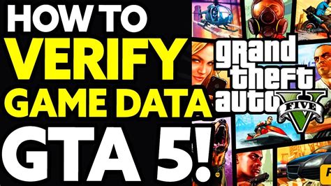 How To Verify Game Data Gta Rockstar Launcher Easy Youtube