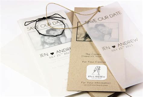 30 Unique Diy Save The Dates Ideas Creative Save The Date Ideas