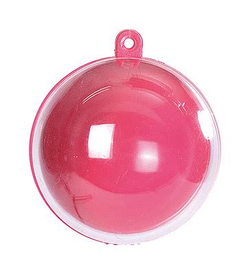 Boule Pvc Transparente Fond Fuchsia Contenant Drag Es X Nos