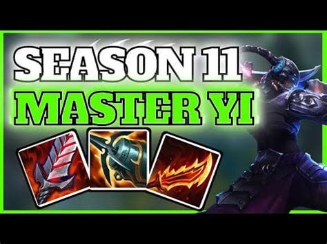 How to Play Master Yi Jungle & CARRY + Best Master Yi Build/Runes | Master Yi Jungle Guide ...