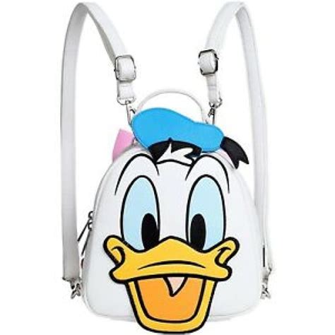 Dumyah Loungefly Donald Duck Backpack Daisy Reversible Mini Amman