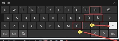 U Accentata Maiuscola Guide Per Windows Mac Smartphone
