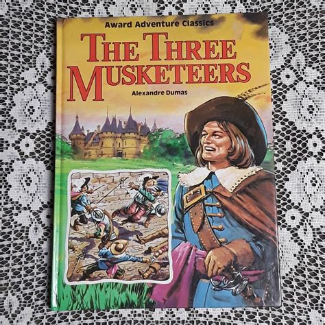 The Three Musketeers Large Hardback Book Etsy