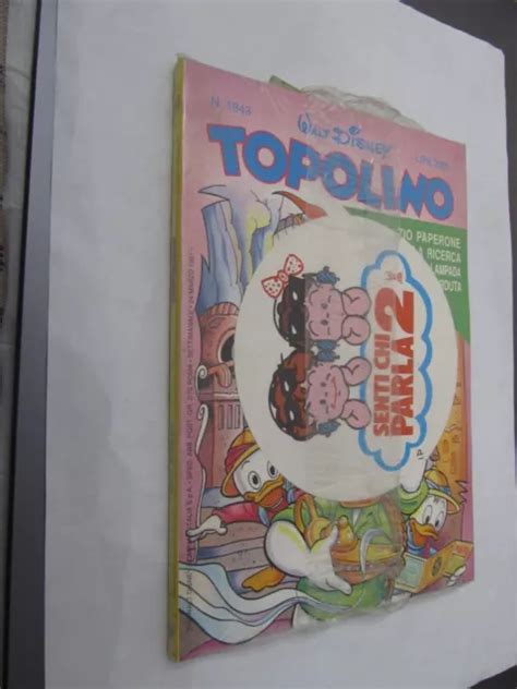 Topolino N Originale Con Gadget Edicola Blisterato Eur