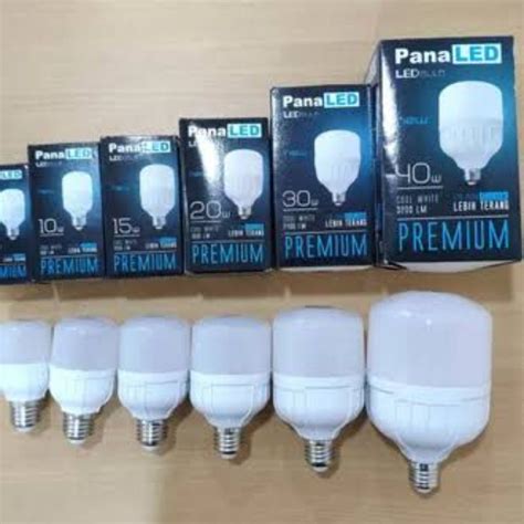 Jual Bohlam Bola Lampu Led Takasimurah Paneled 5 10 15 20 30 40 Watt