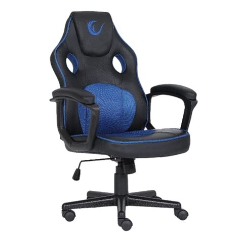 Rampage Kl R Simple Black Blue Gaming Chair Bak Da Oyun U Oturaca