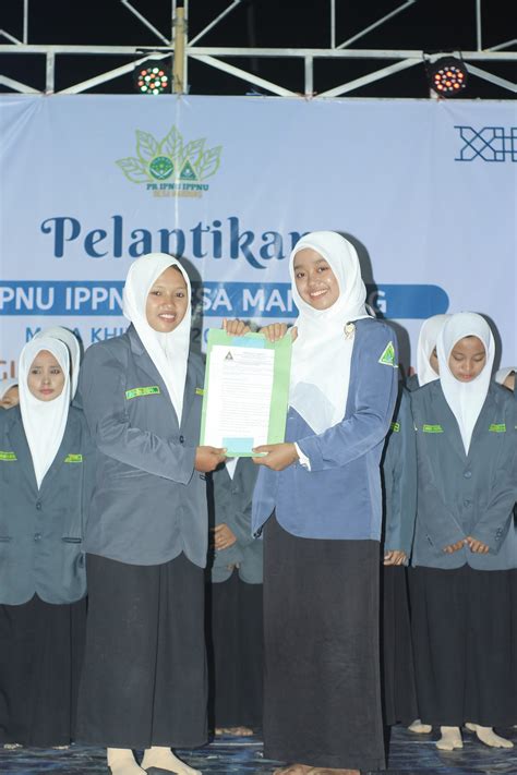 Dilantik Pr Ipnu Ippnu Mandung Siap Lebih Kreatif Dan Inovatif Pac