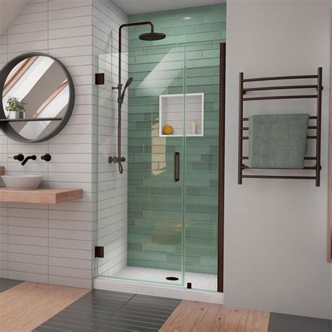 Dreamline Unidoor Ls In W X In H Frameless Hinged Shower