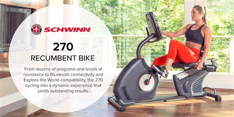 Schwinn 270 Bluetooth - Schwinn Fitness 270 Recumbent Bike Martins Bike ...