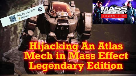 Hijacking Atlas Mech In Mass Effect 3 On Mass Effect Legendary Edition