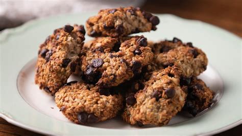 Galletitas De Avena Banana Y Chips De Chocolate Cocina Saludable By