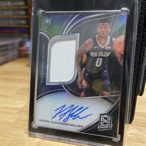 NBA 直筆サイン 直書き PANINI SPECTRA NICKEIL ALEXANDER WALKER Jersey Auto その他