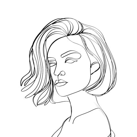 Premium Vector Line Art Illustration