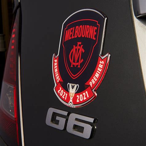 Official Melbourne Demons Premiership Car Decal 2021 Fan Emblems