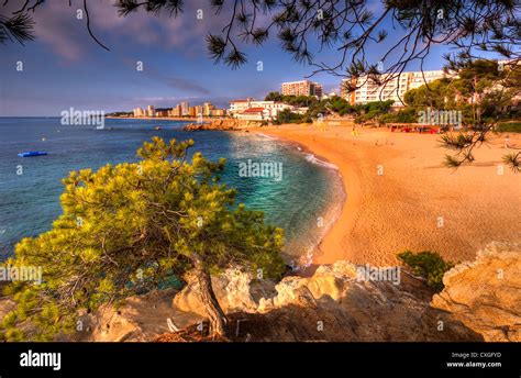 Platja D Aro Costa Brava Spain Stock Photo Alamy