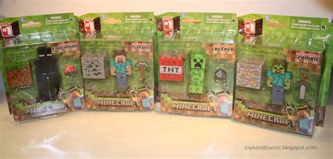 Toys and Bacon: Minecraft Action Figures - A review...?