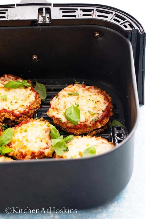 Air Fryer Eggplant Parmesan Video Kitchen At Hoskins