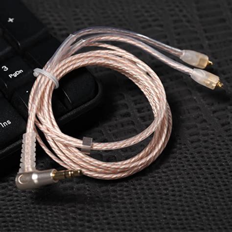 Earphone Cable MMCX 8 Core Silver And Copper Mixed Earphone Upgrade