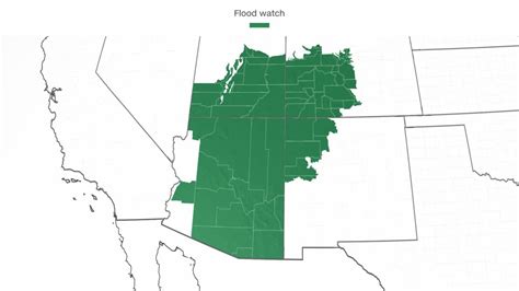 Flash flooding likely in the Desert Southwest and Rockies on Wednesday ...