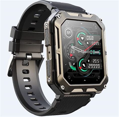 Blackview C20 Pro Montre Connectée Homme avec Oxymetre SpO2