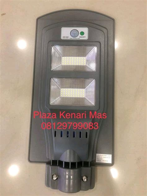 Jual Lampu Jalan Led Pju Solar Cell All In One Tenaga Matahari 40w 40