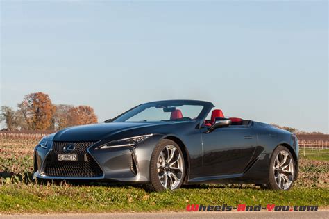 Essai Lexus Lc 500 Cabriolet La Belle Atmo Se Découvre Et On La