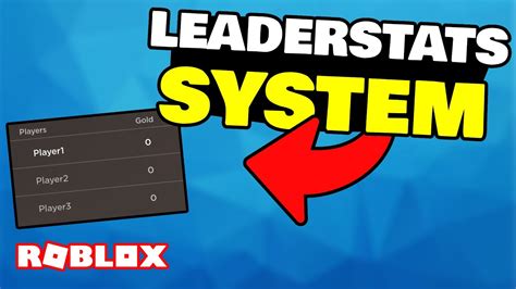 How To Make A LEADERSTATS SYSTEM In ROBLOX STUDIO YouTube