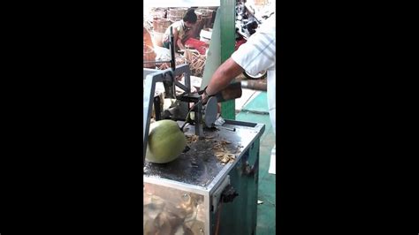 Coconut Peeling Machine Coconut Trimming Machine Coconut Cutting