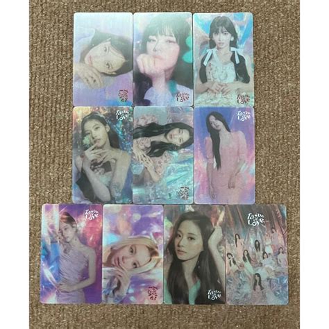 Sg Instock Twice Taste Of Love Synnara Pob Photocards Nayeon