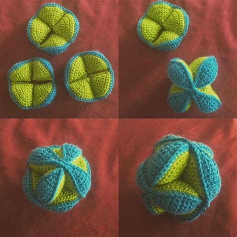 3 Cheerful Motifs Of Amish Puzzle Ball Crochet Pattern I Made An Amish