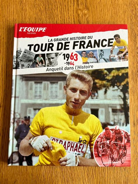 LA GRANDE HISTOIRE DU TOUR DE FRANCE 1963 1964 Very Good Hardcover