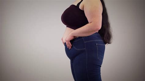 Side View Of Woman Trying On Stretchable Stock Footage Sbv 338113118