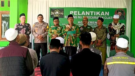 Momentum Hut Ke Ri Pcnu Cianjur Gelar Rangkaian Pelantikan Ranting