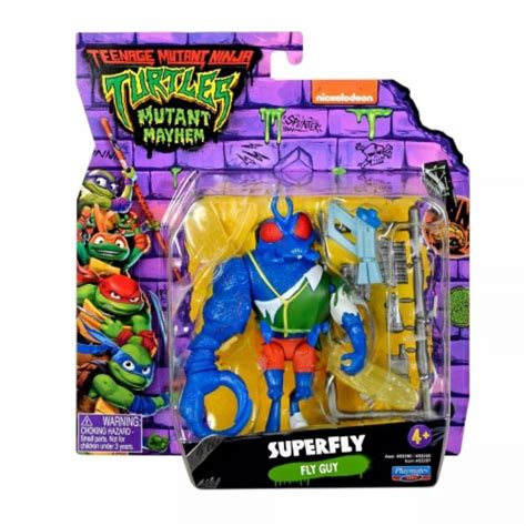 Teenage Mutant Ninja Turtles: Mutant Mayhem Superfly 4 Action Figure, 1 ...