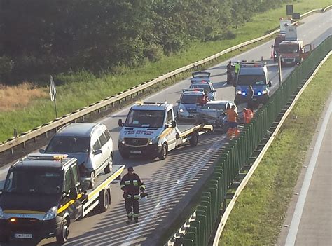 Armageddon Na Autostradzie A4 I AOW Dwa Wypadki Zablokowane Drogi