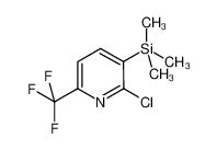 2 Cloro 6 Trifluorometil 3 Trimetilsilil Piridina CAS 205444 18 4