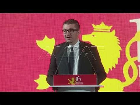 Hristian Mickovski lideri i ri VMRO DPMNE së video Dailymotion