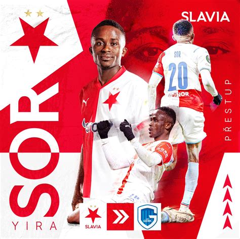 SK Slavia Praha on Twitter Nigerijský útočník Yira Sor přestupuje