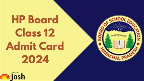 HPBOSE Class 12 Admit Card 2024 Check HP Board Inter 2024 Hall Ticket Here