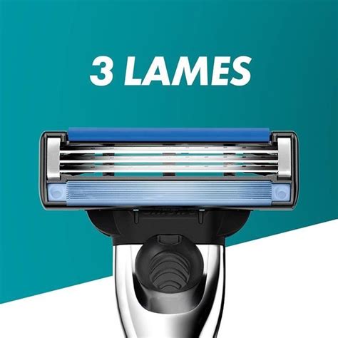 Gillette Mach Turbo Recharges De Lames De Rasoir Pour Homme Lames