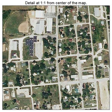 Aerial Photography Map of Fair Play, MO Missouri