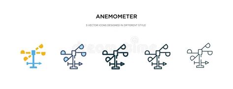 Anemometer Illustration Drawing Engraving Ink Line Art Vector