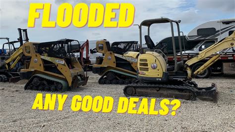 Flooded Heavy Equipment Florida Copart Should We Get One Youtube