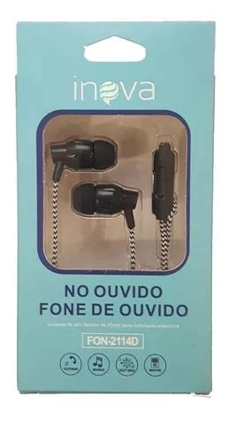 Fone Ouvido Intra Auricular C Microfone Inova Fon D Mercadolivre