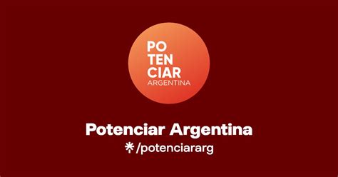 Potenciar Argentina Instagram Facebook Linktree