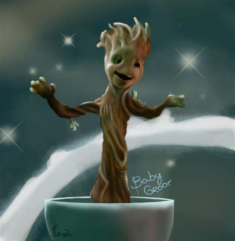 Guardians of the Galaxy - Baby Groot by Th1460h on DeviantArt